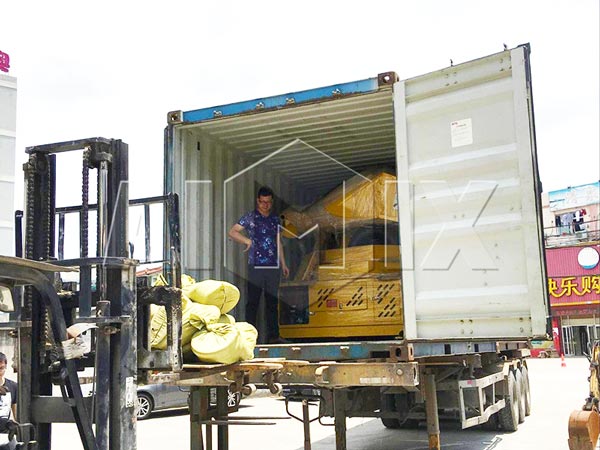 diesel concrete mixer