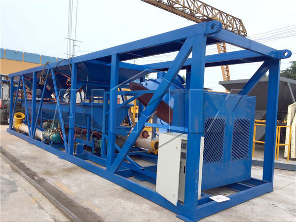 mobile dry mix concrete plant