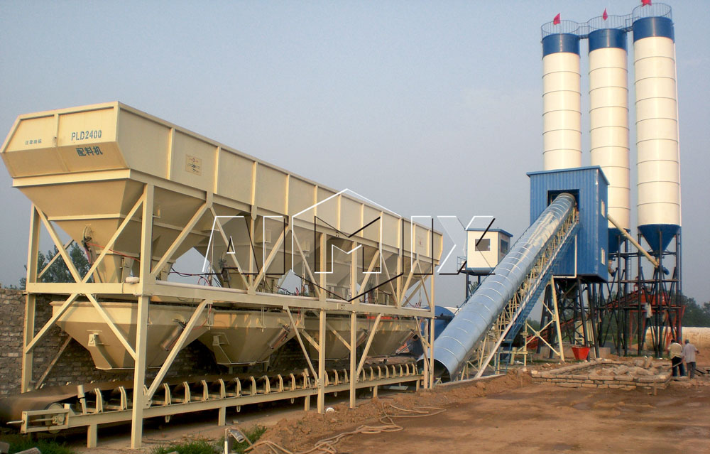 HZS90 Ready Mix Concrete Plant Cost from AIMIX
