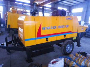 ABT60C Diesel Concrete Pump Was On The Way To Tajikistan