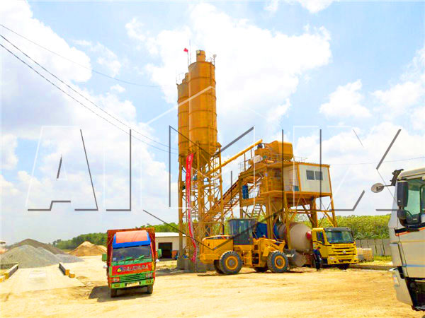 HZS90 concrete plant