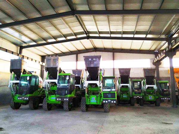 many self loading concrete mixers are in stock