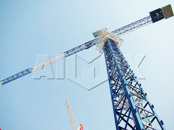 qtz160 FLAT TOP TOWER CRANE