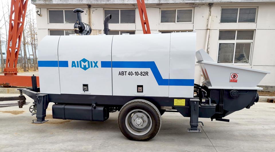 ABT40C diesel concrete pump Bolivia