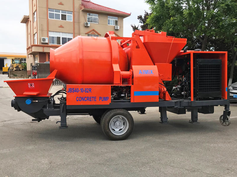 Concrete Pump Kenya Mixer Type Reasonable Price In AIMIX