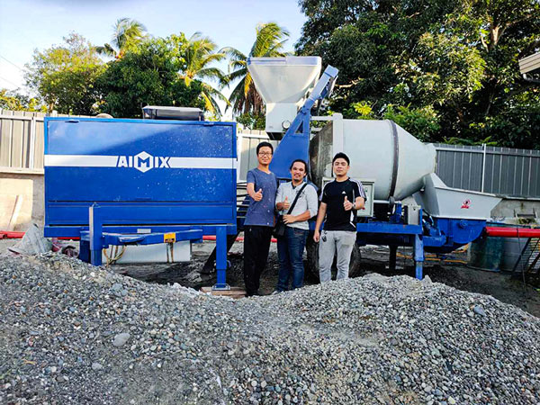 ABJZ40C concrete mixer pump Philippines