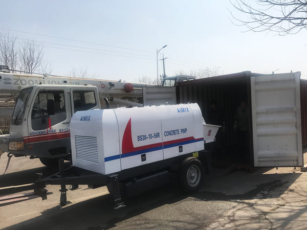ABT30C diesel engine concrete pump