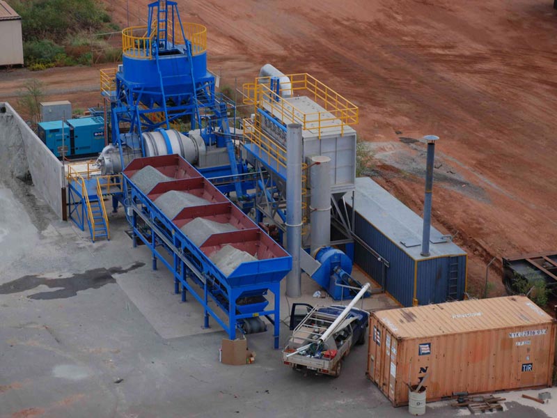 ALYJ40 mobile type asphalt plant