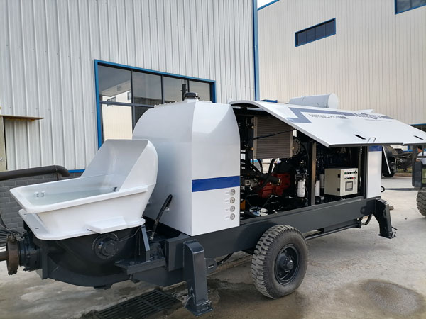 concrete diesel pump