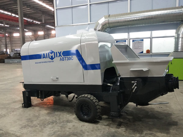 ABT30C diesel engine concrete pump
