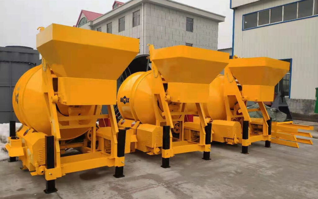 JZM450小型混凝土攪拌機5年2021月XNUMX日出口印尼 Aimix 集團建築設備有限公司