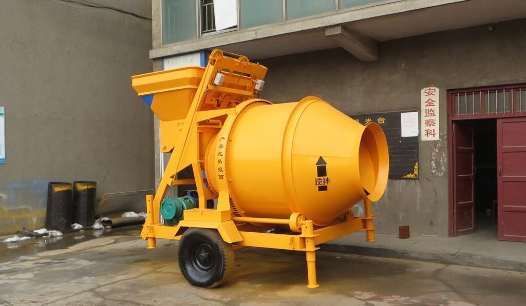 Concrete Mixer For Sale In Nigeria Diesel, Electric, JZC Mobile Mixer