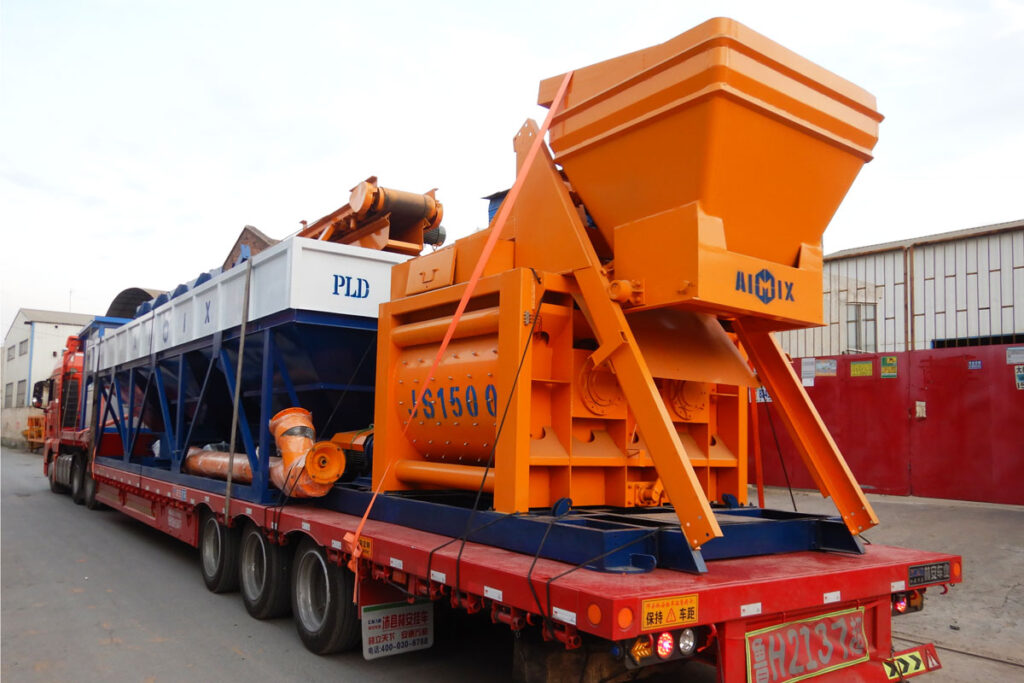 AJ75 Ready Mix Concrete Plant Tajikistan Build A New House