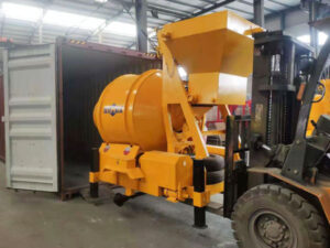 small concrete mixer arrived at Indonesia