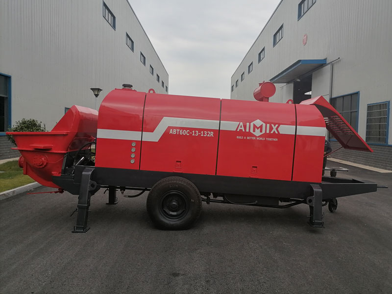 ABT60C diesel concrete pump to Uganda