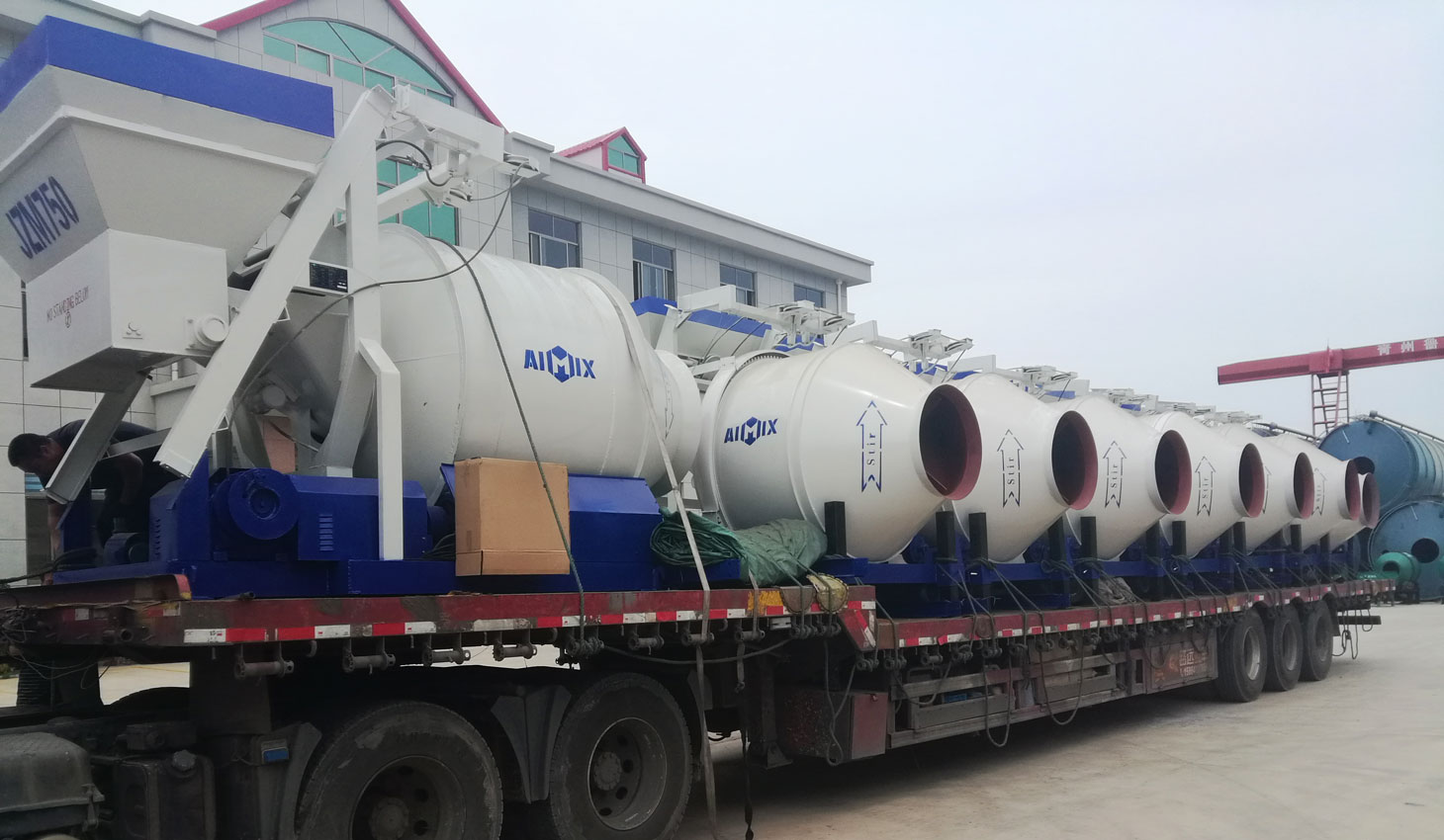 17 sets of concrete mixers Uzbekistan