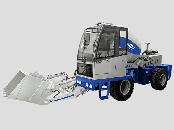 AS-2.6 self loading concrete mixer