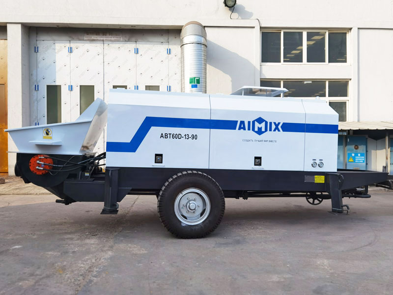 ABT60D electric concrete trailer pump Bangladesh
