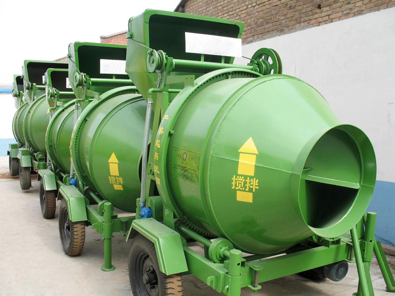Mobile Concrete Mixer Convenient Concrete Mixing Equipment