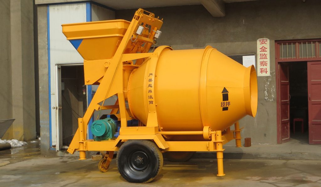 Large Portable Concrete Mixer Low Investment and Portable Movement