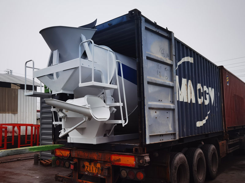 concrete mixer tank was exported to Indonesia