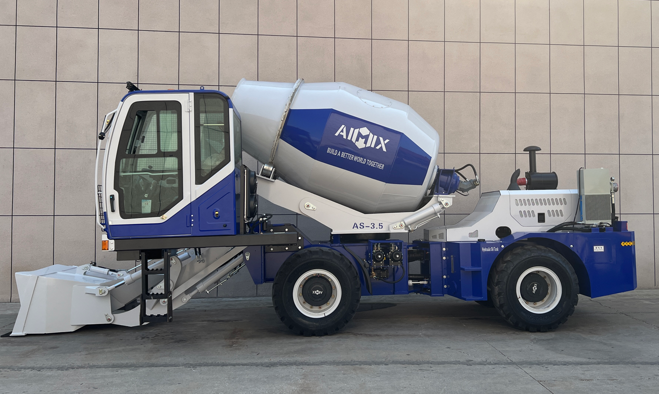 Self Loading Concrete Mixers - Precise Weighing - 4.8m3 To 26m3/h