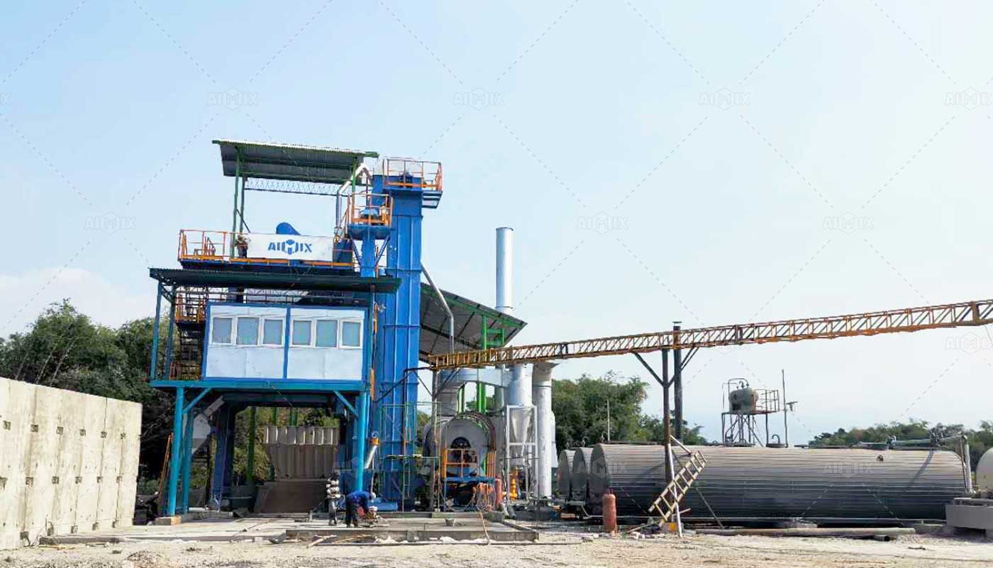 Asphalt Batch Plant Produce Asphalt In Batches 20400t/h
