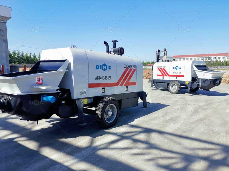 ABT40C diesel concrete trailer pump