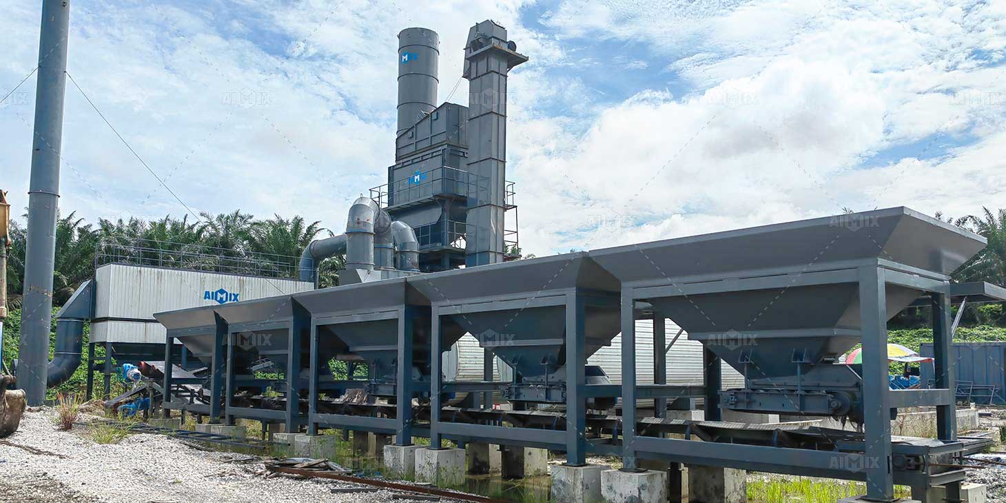 Asphalt Batch Plant Produce Asphalt In Batches 20400t/h