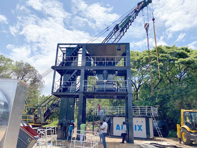 Asphalt Batch Plant Produce Asphalt In Batches 20400t/h