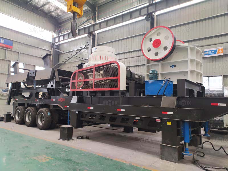 four in one mobile crushing plant