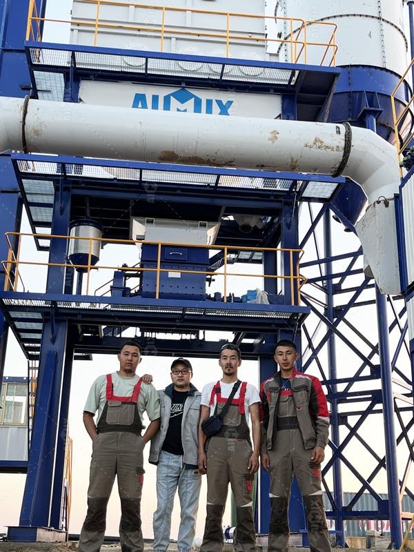 ALQ80 asphalt batching plant