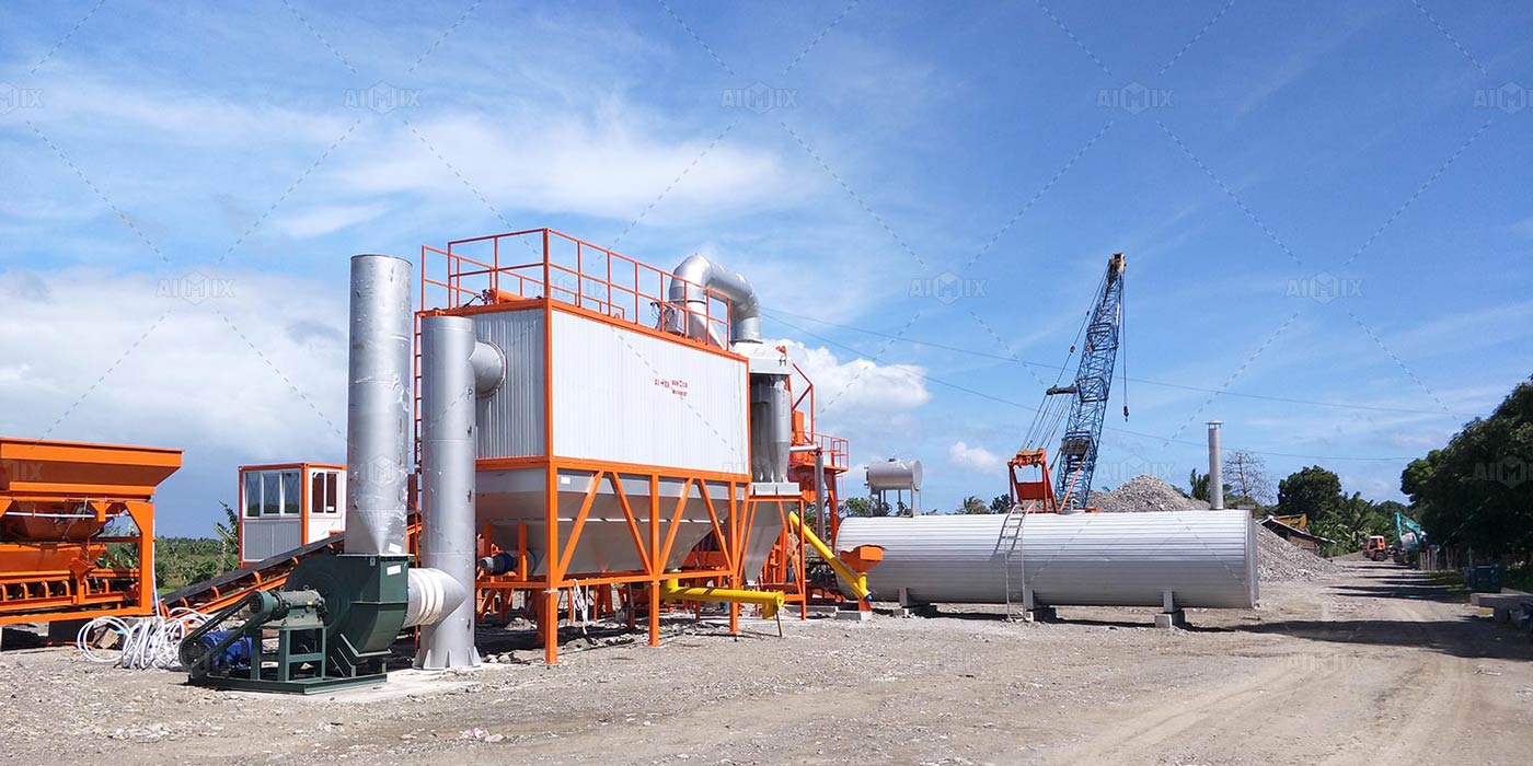 Asphalt Concrete Batching Plant in the Philippines-