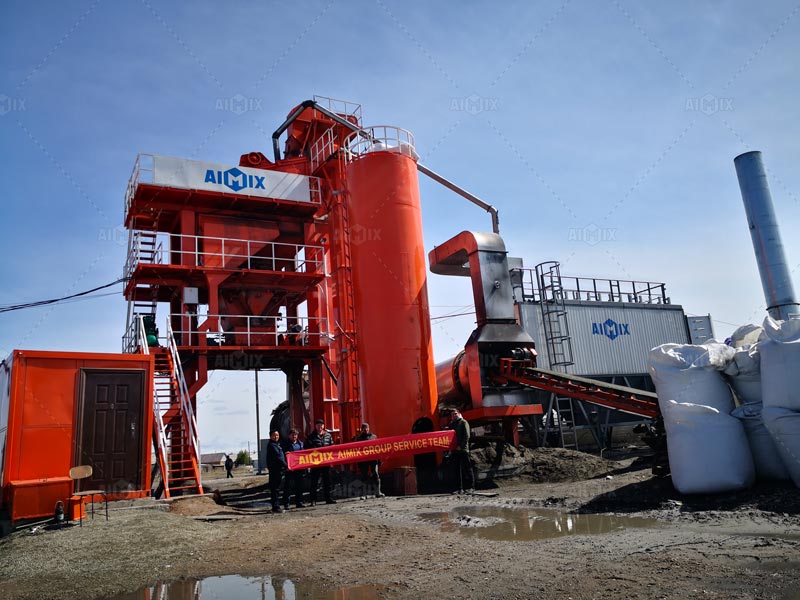 asphalt batching plant in Russia