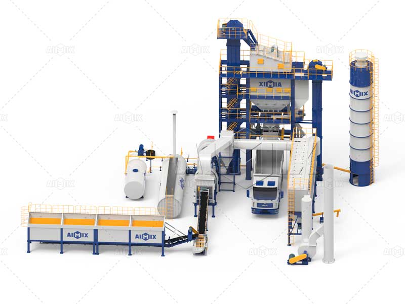 asphalt mixing plant stationary