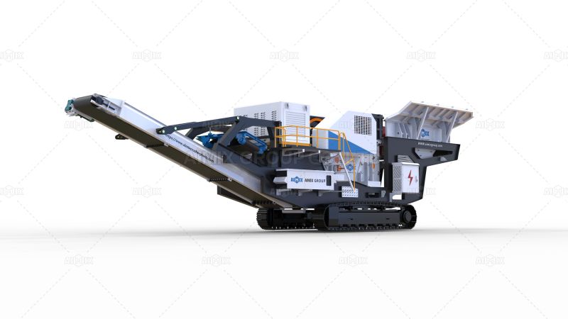 crawler jaw crusher