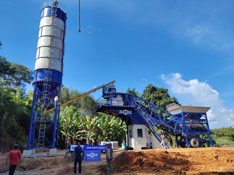AJY-60 concrete batching plant