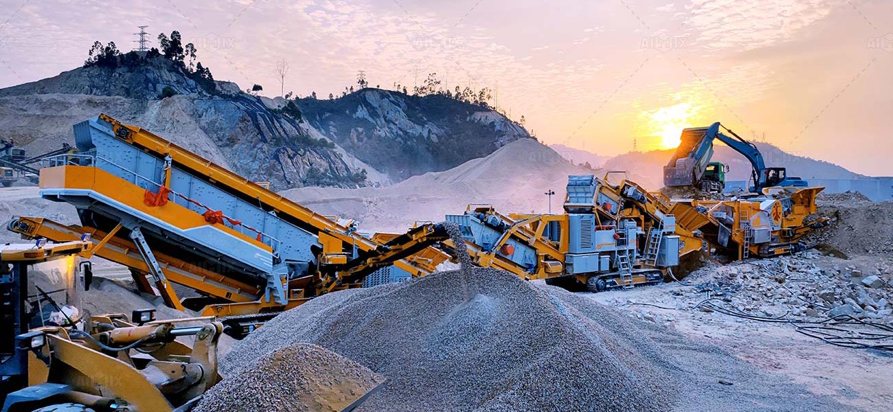 mobile stone crushing plant for sale