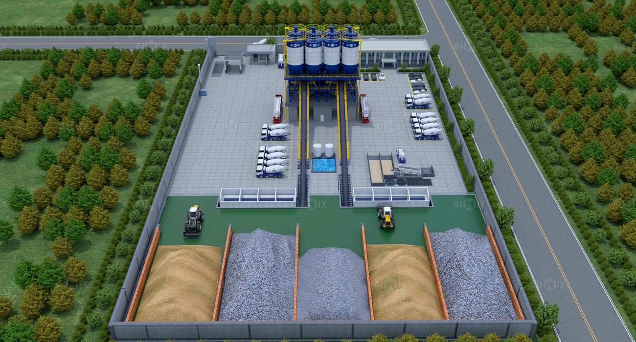 concrete batching and mixing equipment