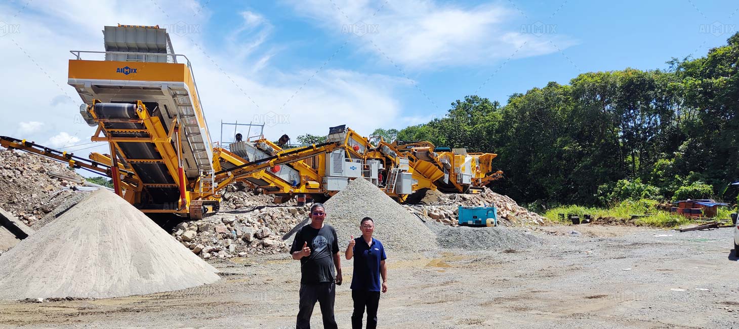 crawler mobile rock crusher received high praise