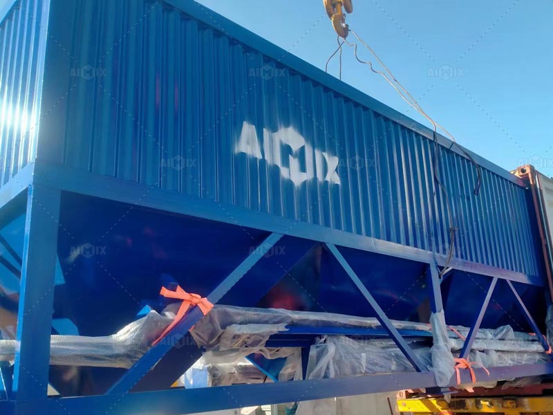 delivery of ajy35 batching plant