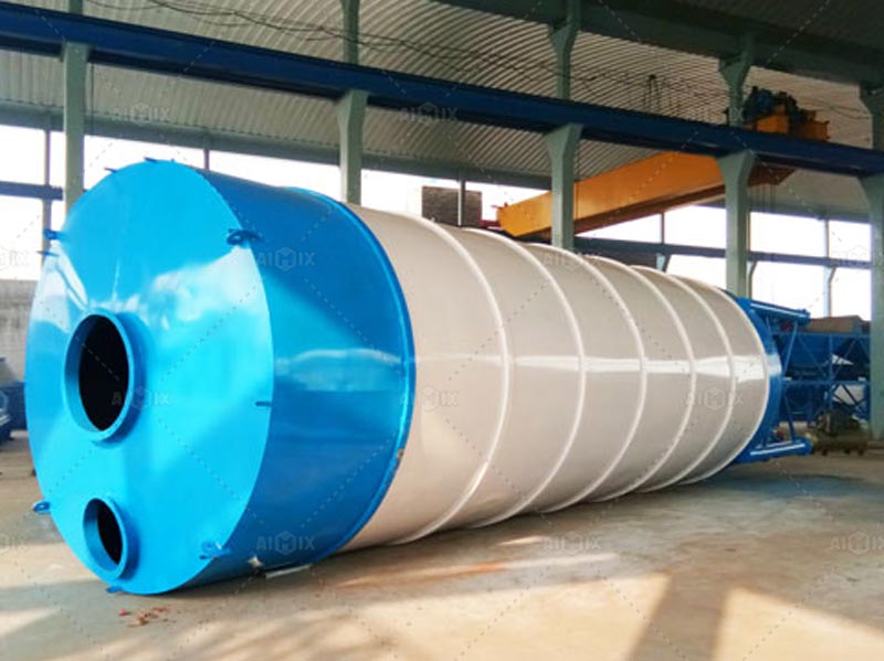 silo of ready mix concrete plant