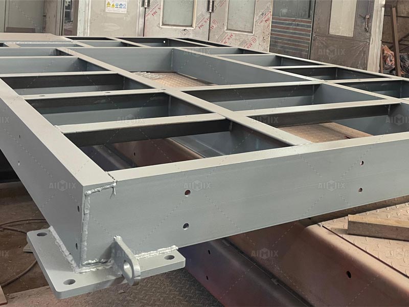 321 Production Process of aj75 btching plant