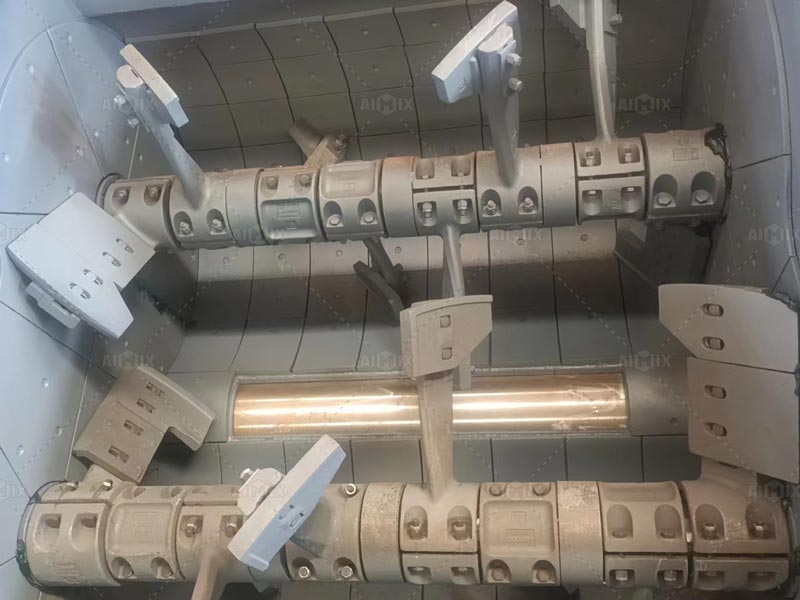 329 Production Process of aj75 batching plant stationary