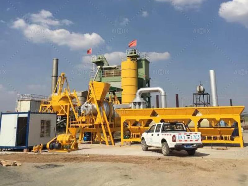 Asphalt mixing plant for Construction Building