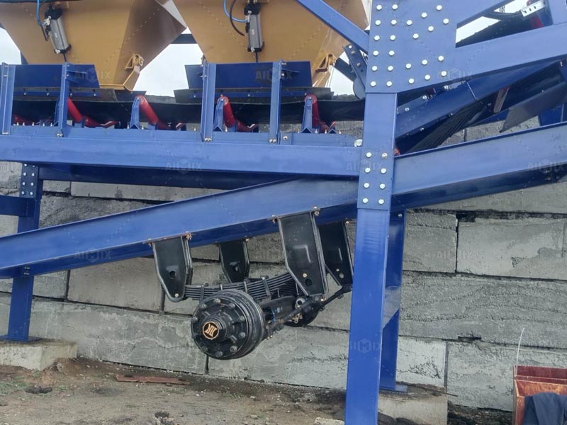 Kazakhstan Successful Commissioning ajy60 concrete bathcing plant