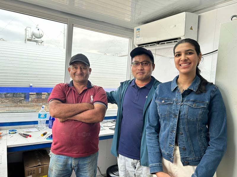 customers and aimix service team