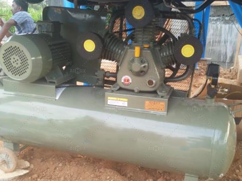 pneumatic system of concrete batching plant mobile