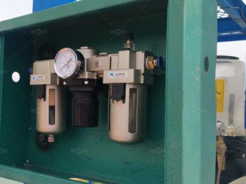 pneumatic system of mobile concrete batching plant