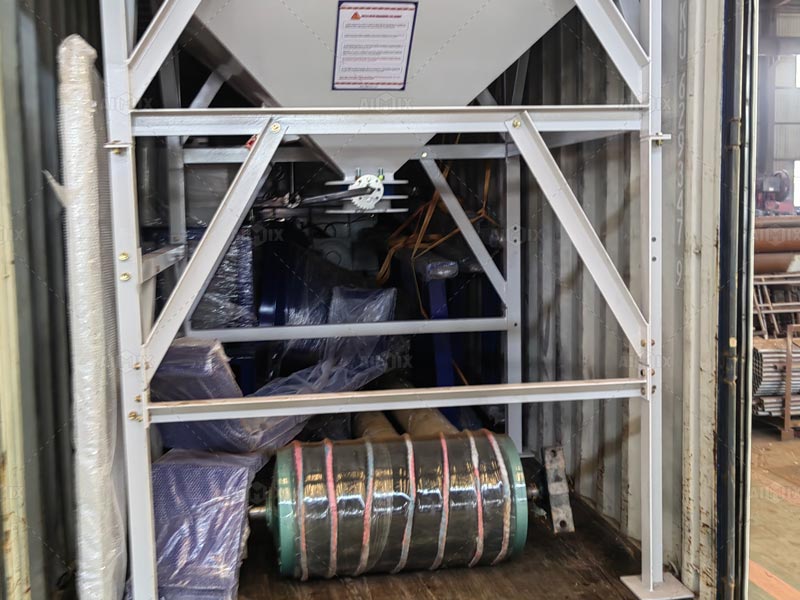 production of AJY35 mobile batching plant
